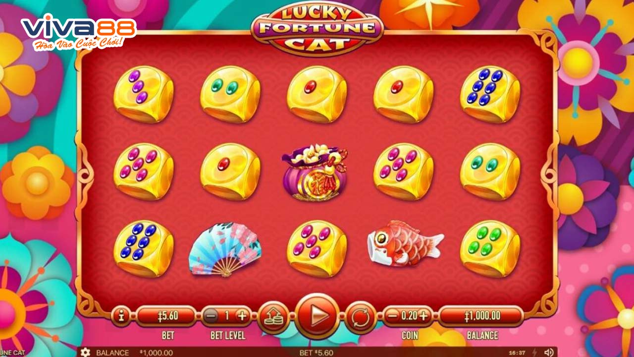 Cách chơi Lucky Fortune Cat Slot